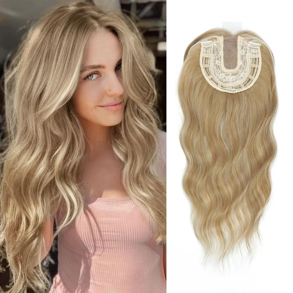 Champagne Blonde with Highlights