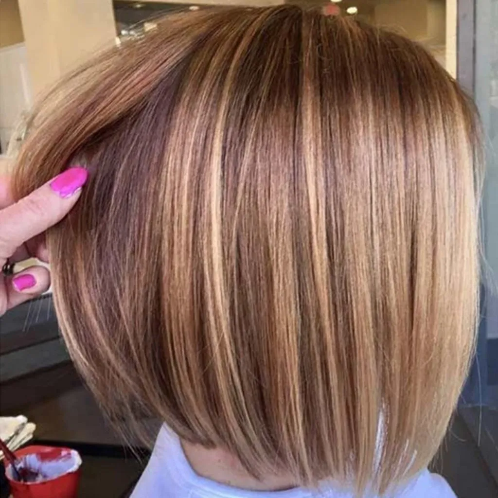 Blonde mix brown