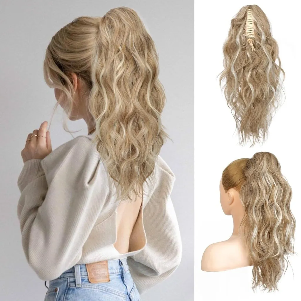 Honey Blonde with Lightest Blonde Highlights