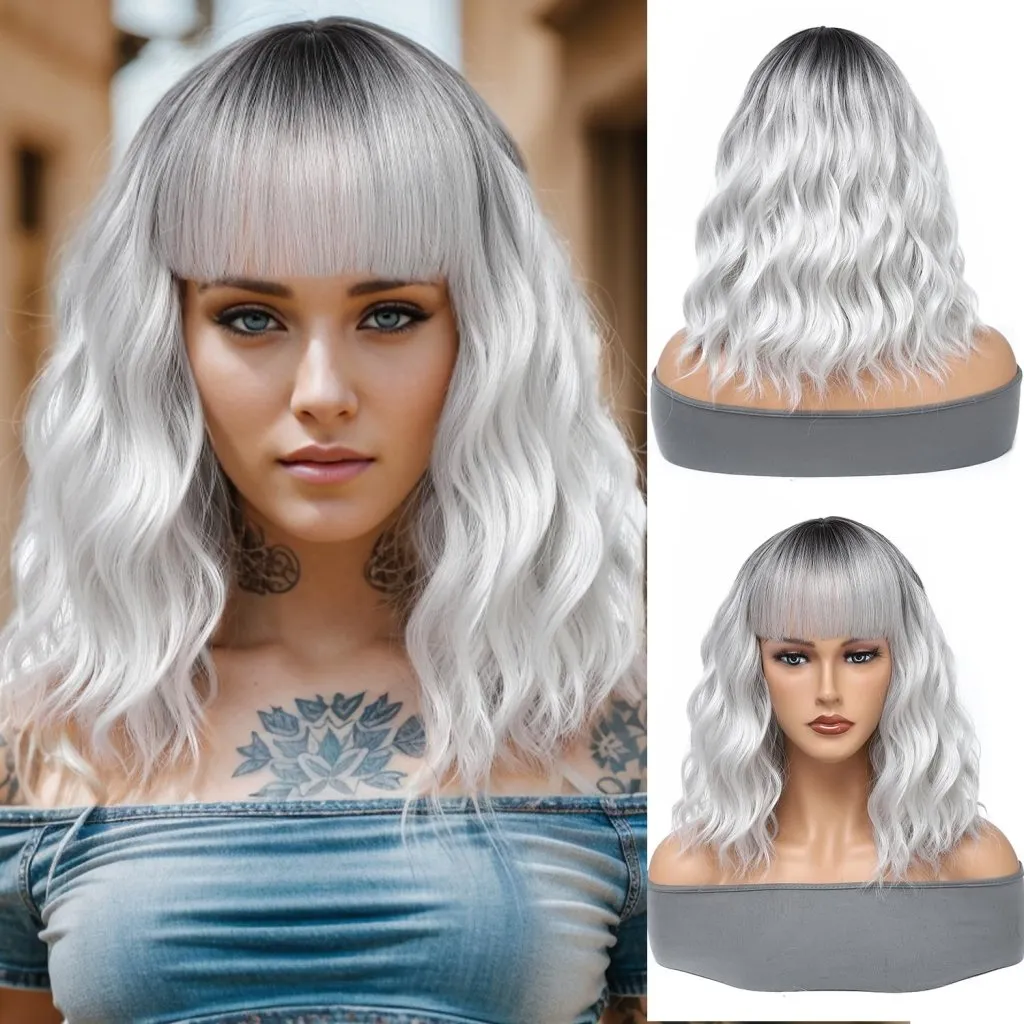 Ombre Black to Grey